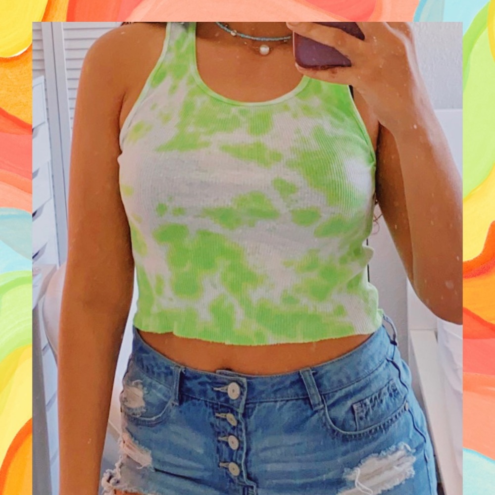 Tie dye tank top